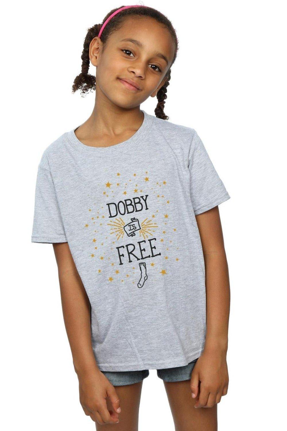 Хлопковая футболка Dobby Is Free Harry Potter, серый хлопковая футболка shyness is nice morrissey серый
