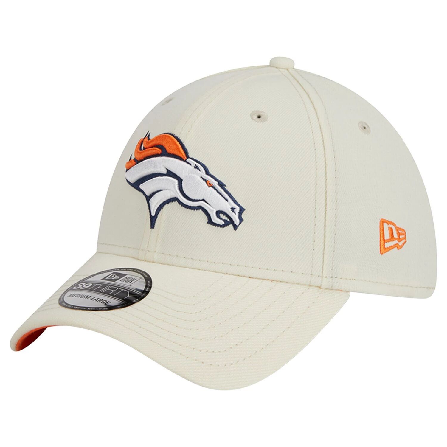 

Мужская кремовая кепка New Era Denver Broncos Classic 39THIRTY Flex Hat