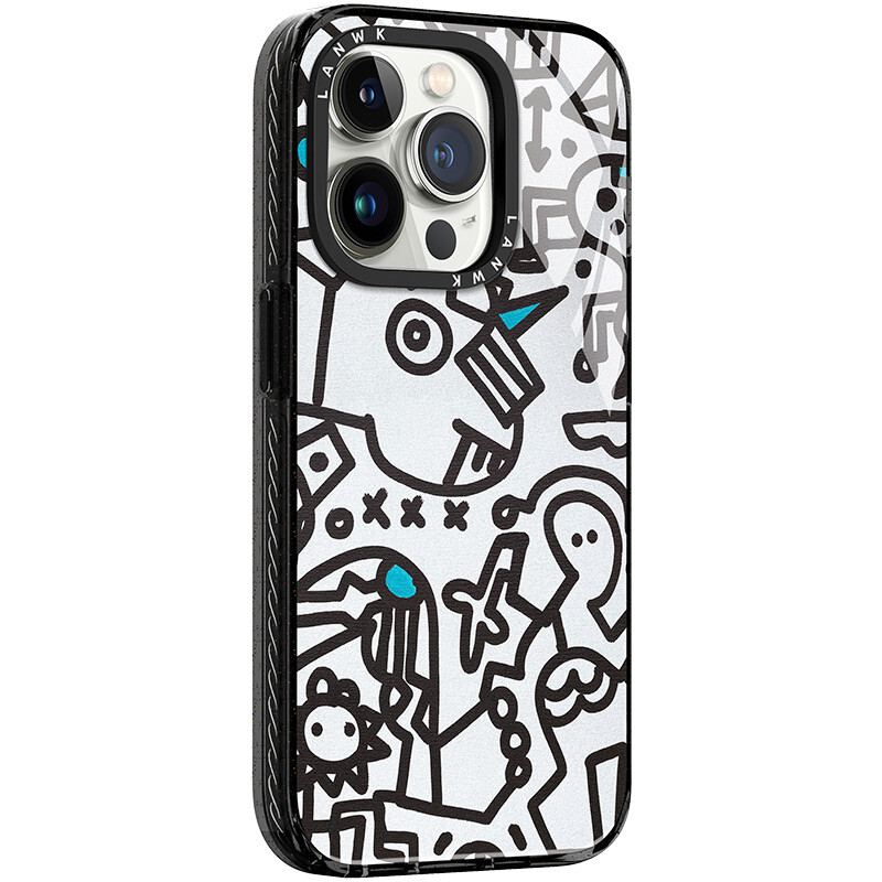

Чехол для телефона Lanwk, Little MonsterStandard color: Space Black