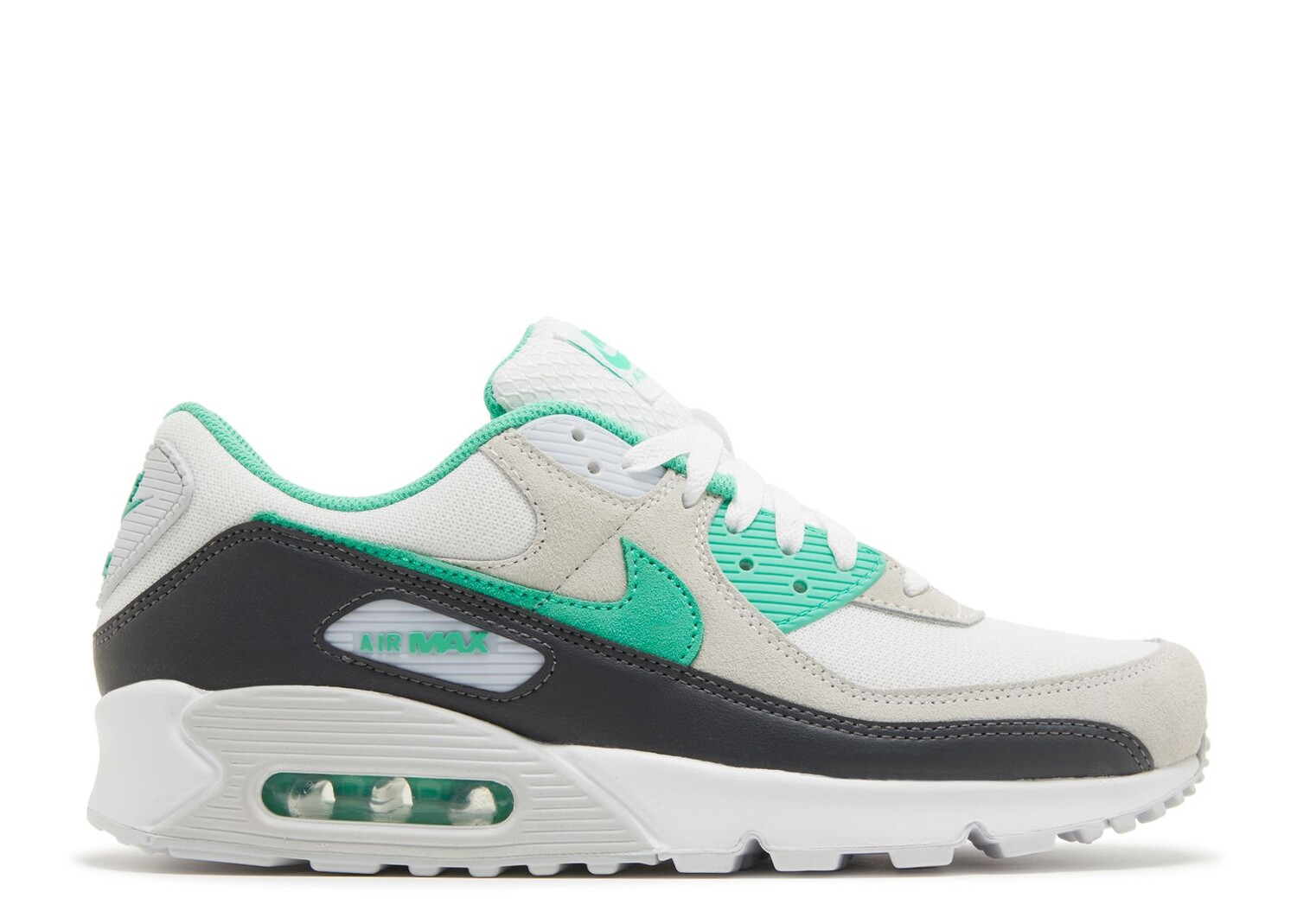 

Кроссовки Nike Air Max 90 'Spring Green', белый, Белый;серый