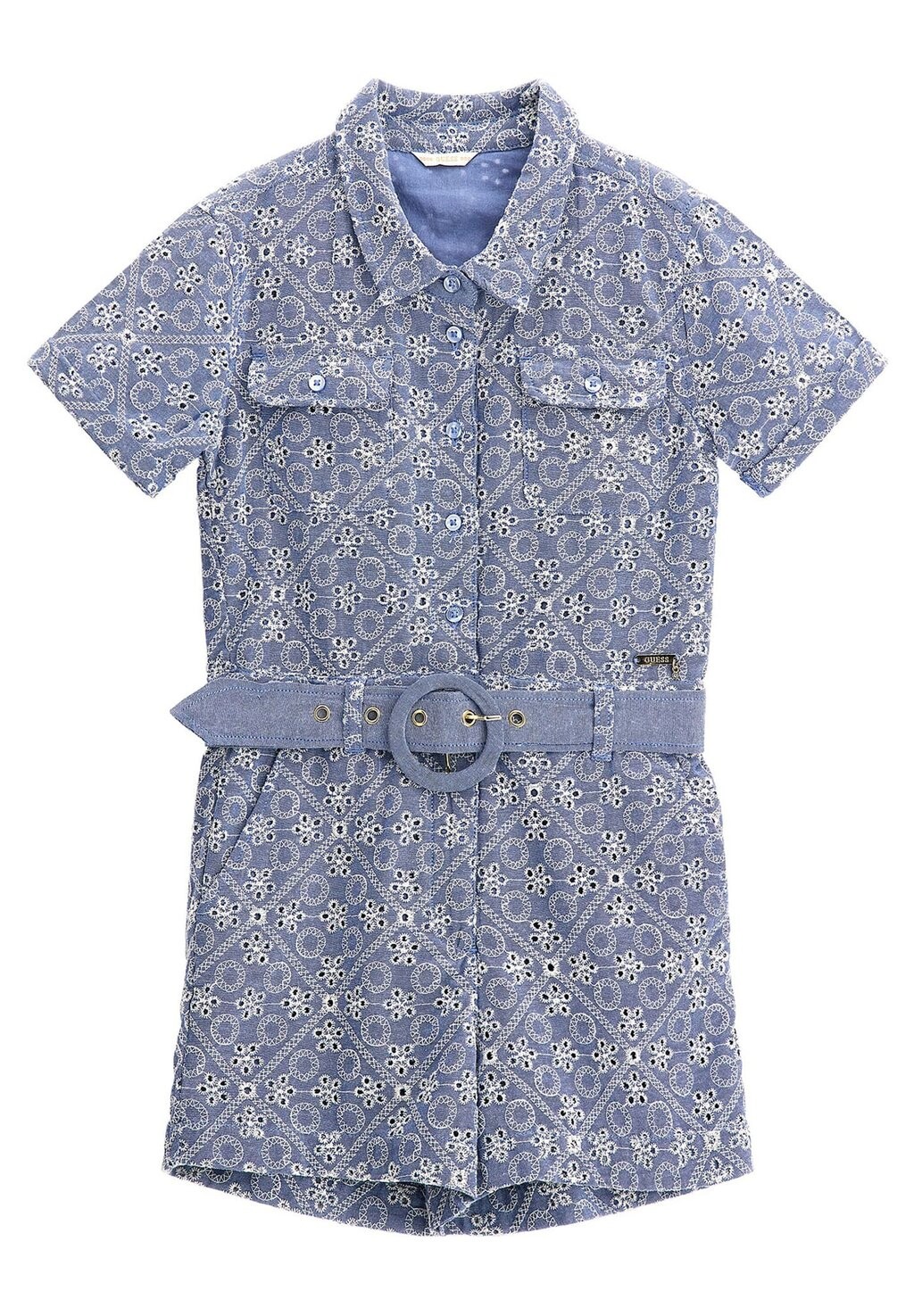 

Комбинезон MIT ST. GALLER STICKEREI Guess, цвет himmelblau