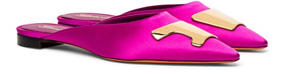 

Атласные мюли Santoni Sibille Santoni