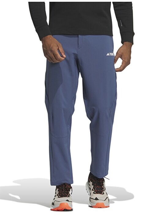 

Мужские спортивные брюки скинни Blue Regular Fit IN2227 SFTSHL adidas, синий