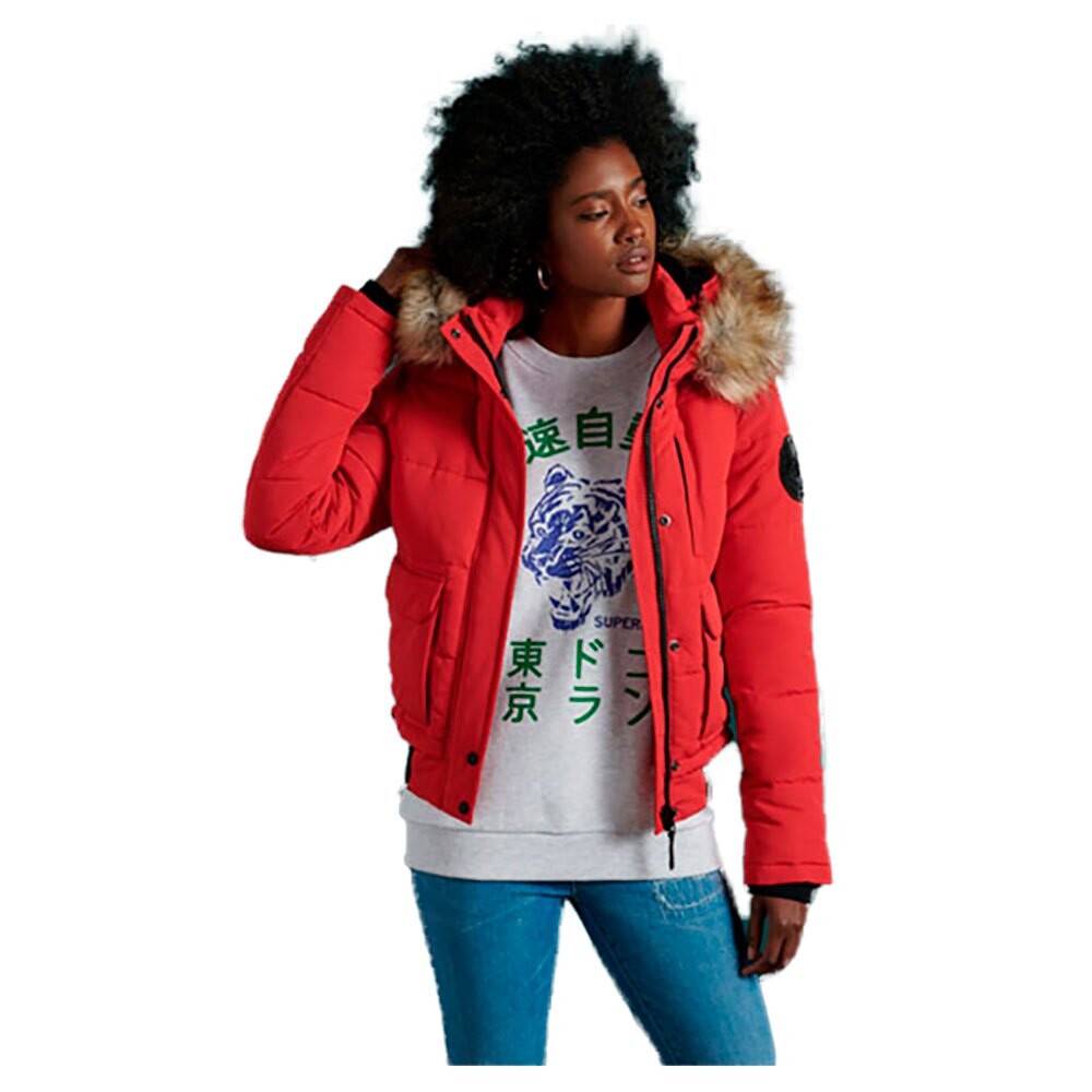 

Куртка Superdry Everest Bomber, красный