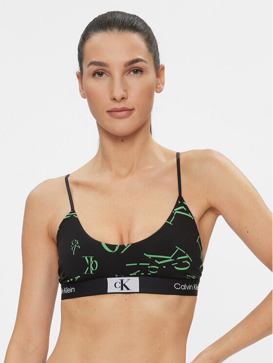 

Верхний бюстгальтер Calvin Klein, черный