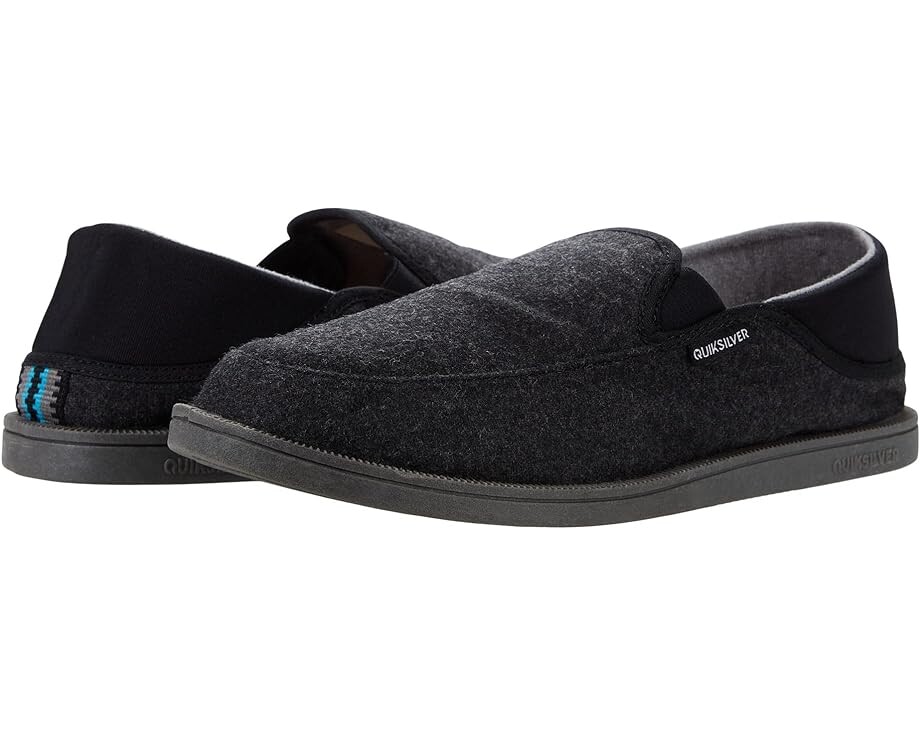 

Домашняя обувь Quiksilver Surf Checker Slipper, цвет Grey/Black/White