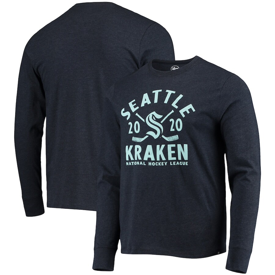 

Футболка с длинным рукавом 47 Seattle Kraken, синий