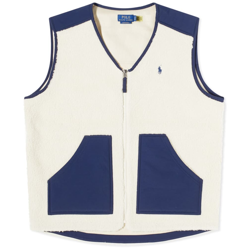 

Флисовый жилет с высоким ворсом Polo Ralph Lauren