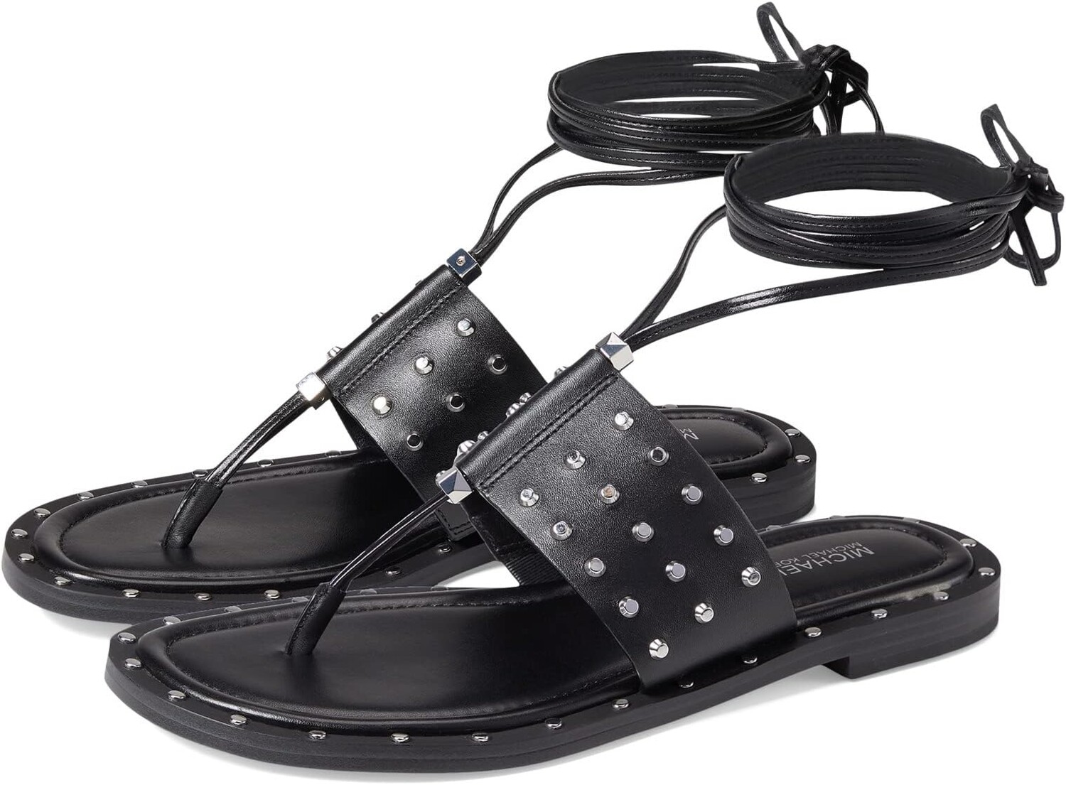 

Сандалии на плоской подошве Jagger Flat Sandal MICHAEL Michael Kors, черный