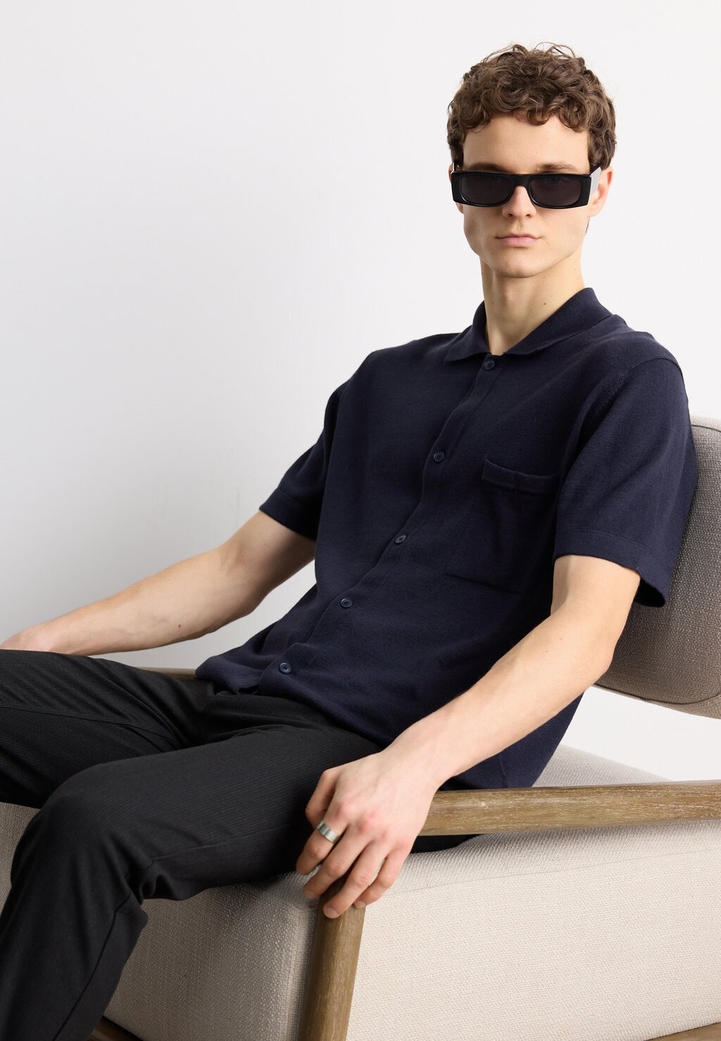 

Рубашка KAMICCIO BOSS, цвет dark blue