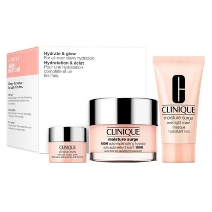 Clinique Набор для ухода за кожей Hydrate + Glow набор для ухода за кожей лица clinique even tone essentials set