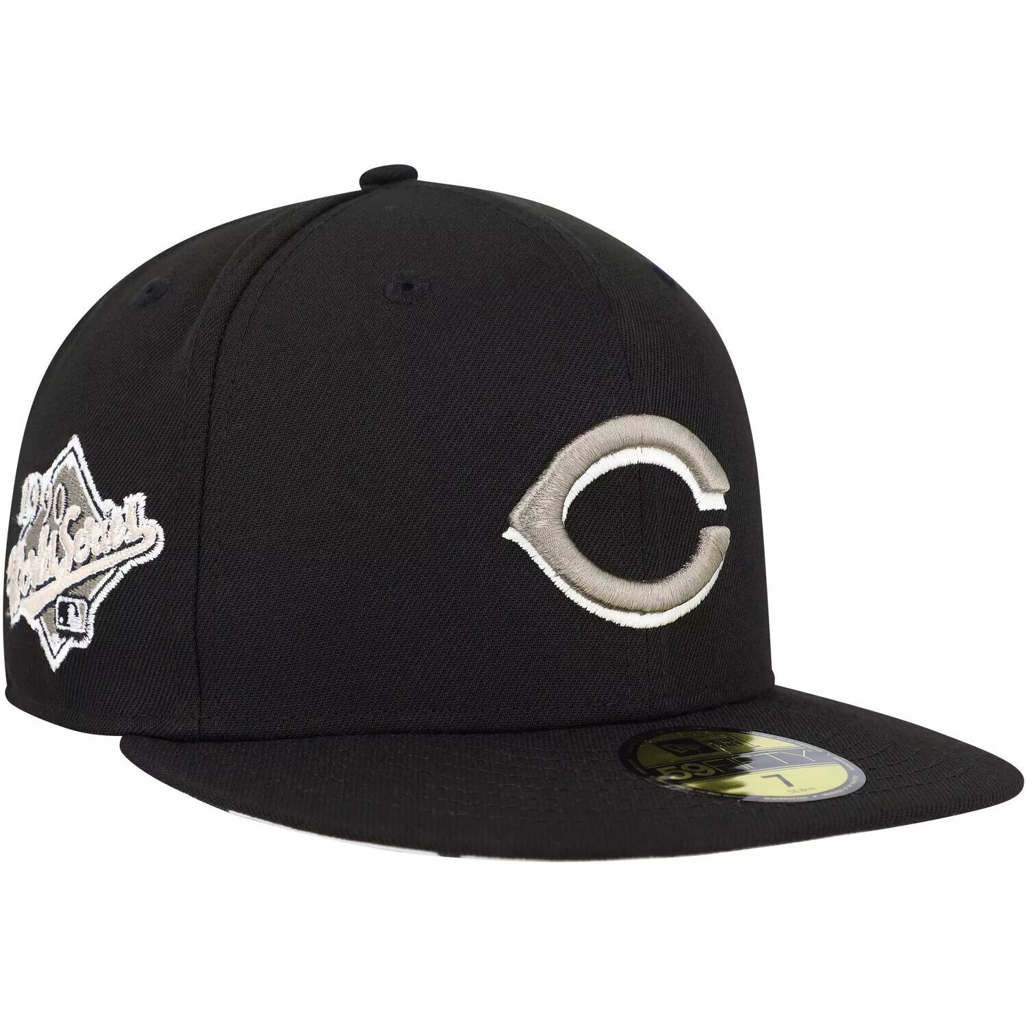 

Мужская шляпа New Era Black Cincinnati Reds Chrome Camo Undervisor 59FIFTY