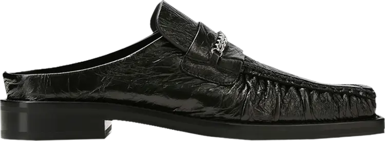 

Кроссовки Martine Rose Square Toe Mule 'Black', черный