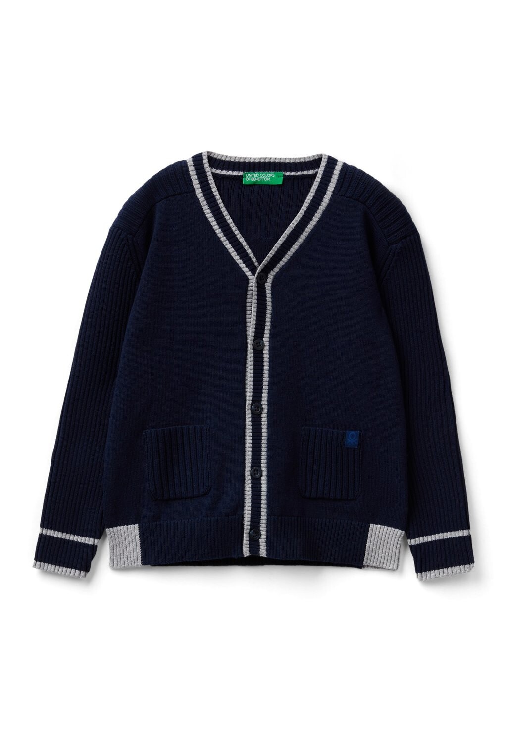

Кардиган United Colors of Benetton, цвет blue