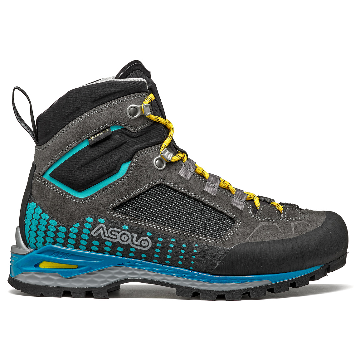 Горные ботинки Asolo Women's Freney Evo Mid GTX Vibram, цвет Graphite/Sea Blue кроссовки fugitive gtx asolo черный