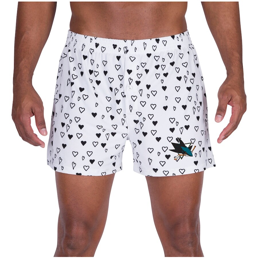 

Боксеры Concepts Sport San Jose Sharks, белый