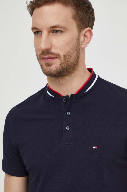 

Поло Tommy Hilfiger, темно-синий
