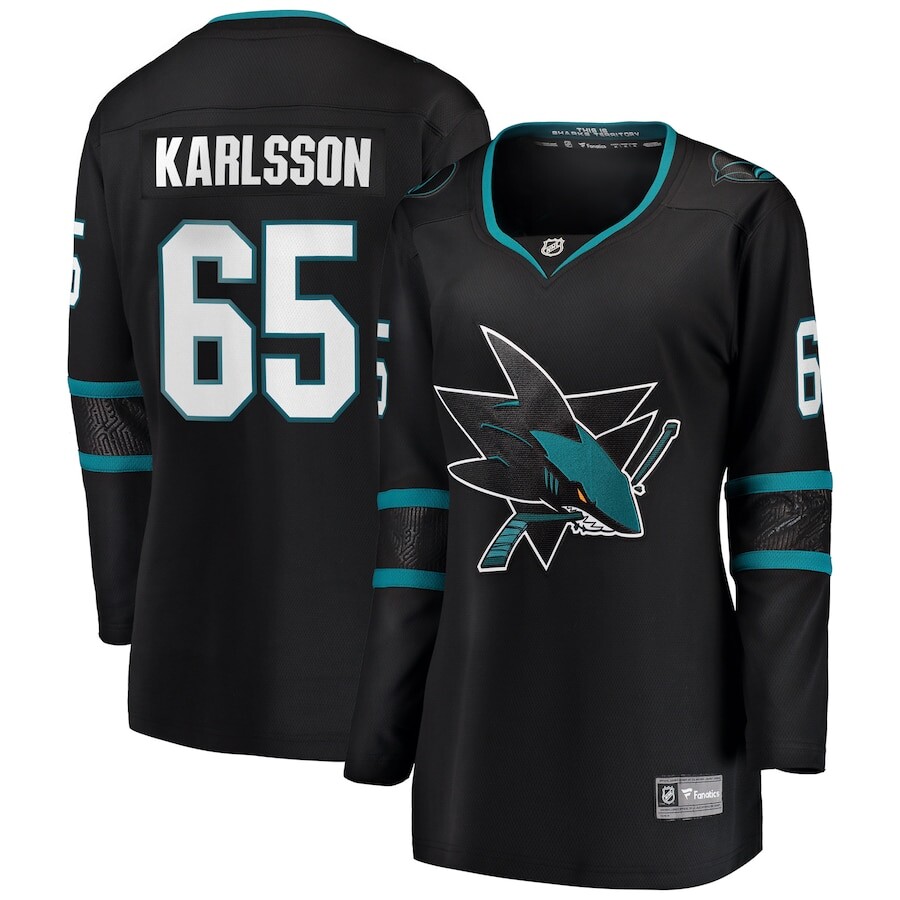 

Джерси Fanatics Branded San Jose Sharks, черный