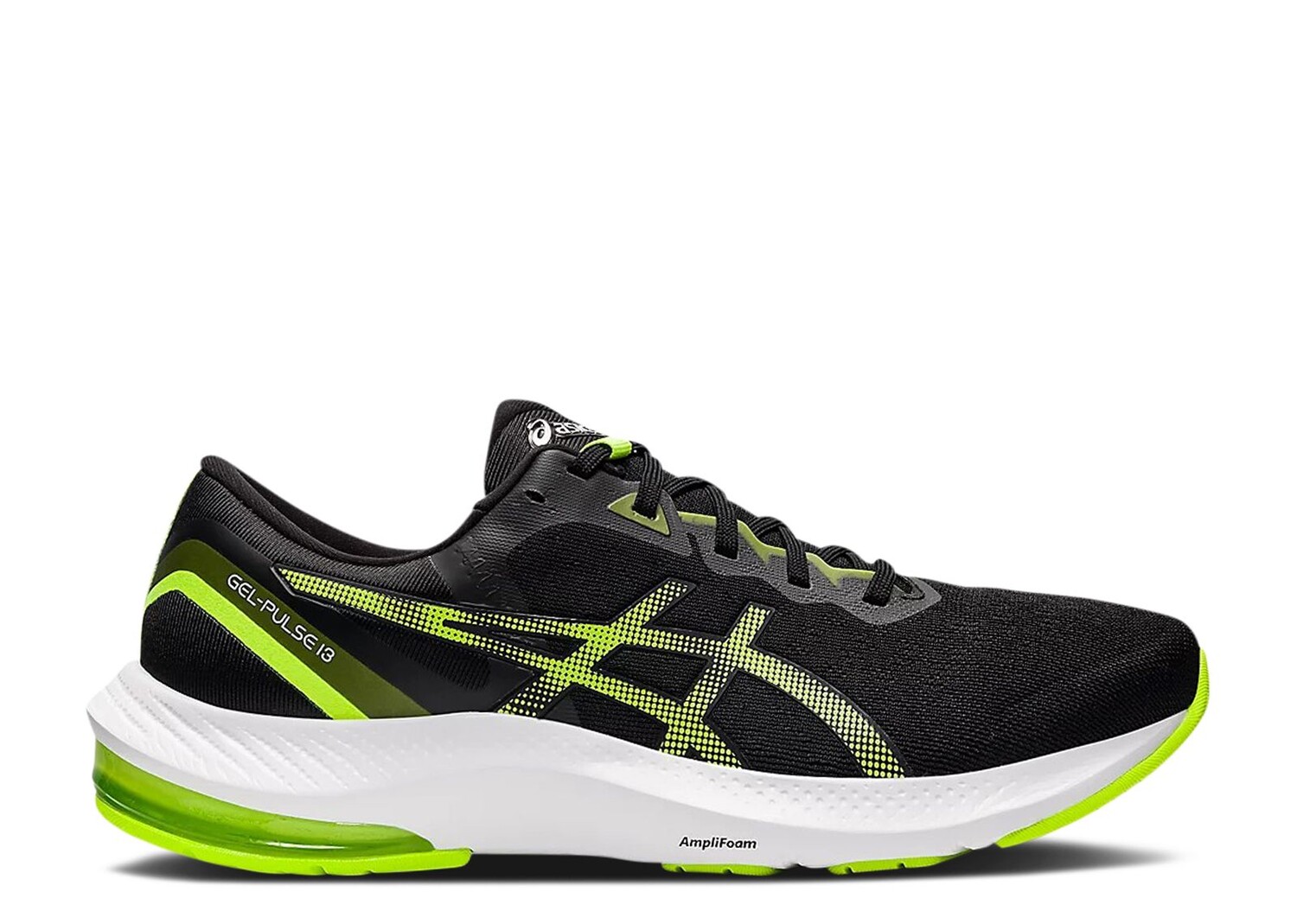

Кроссовки ASICS Gel Pulse 13 'Black Hazard Green', черный, Черный;серый