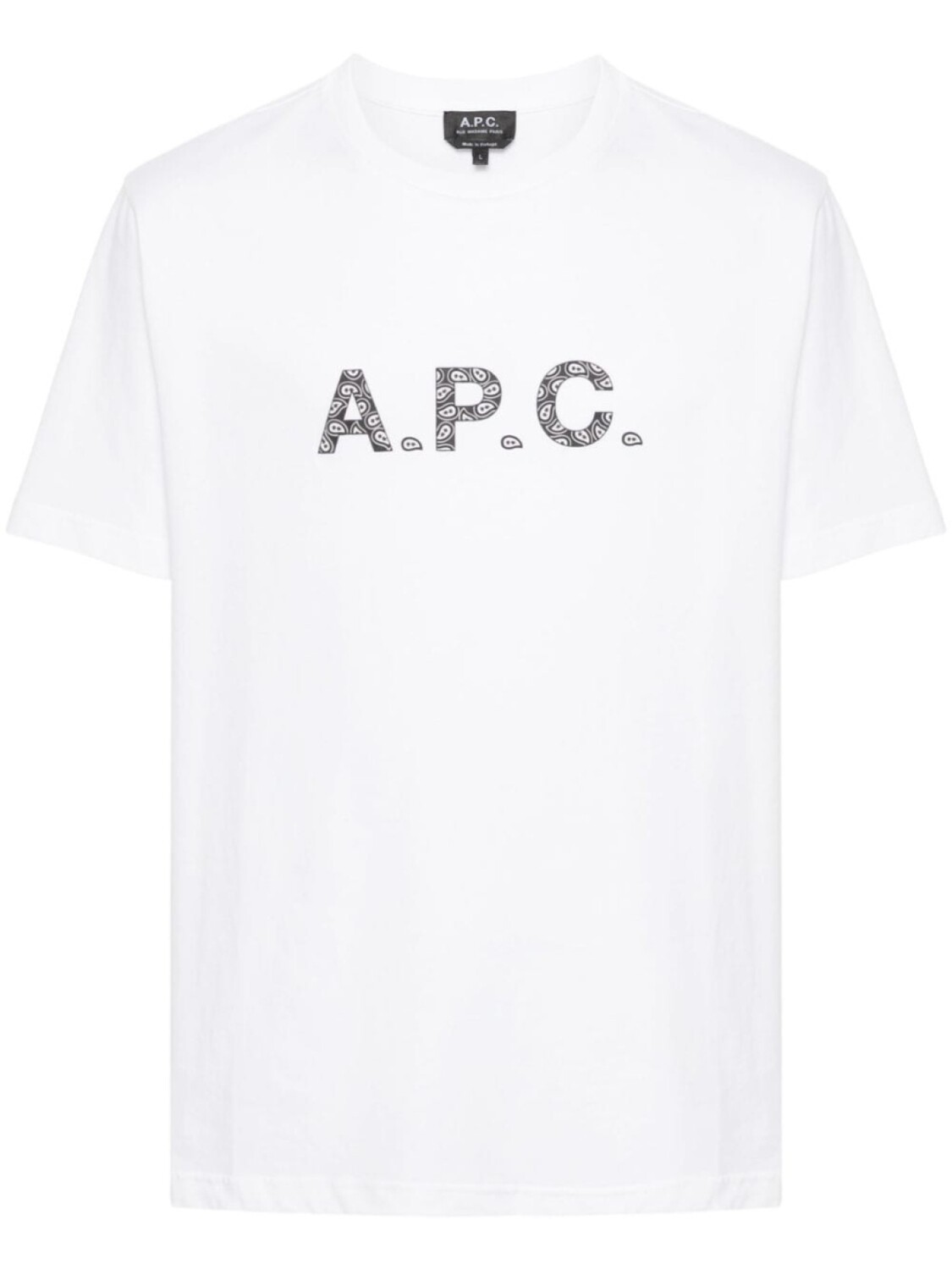 

A.P.C. футболка с логотипом, белый