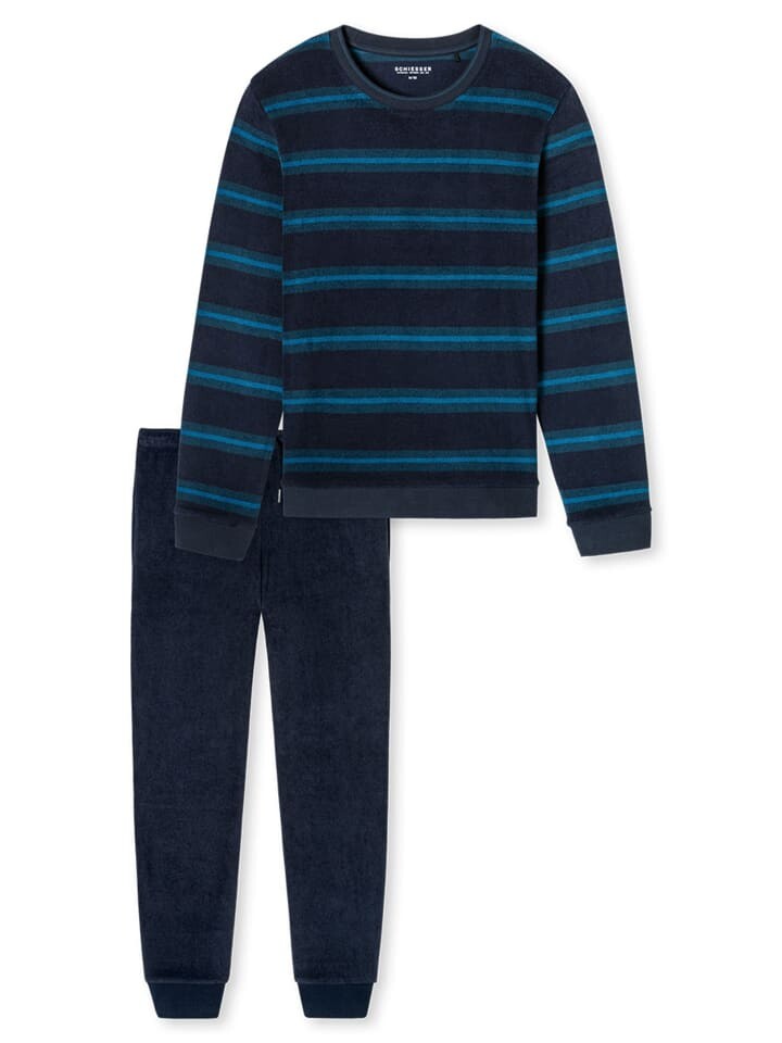 

Пижама Schiesser Casual Nightwear, цвет petrol