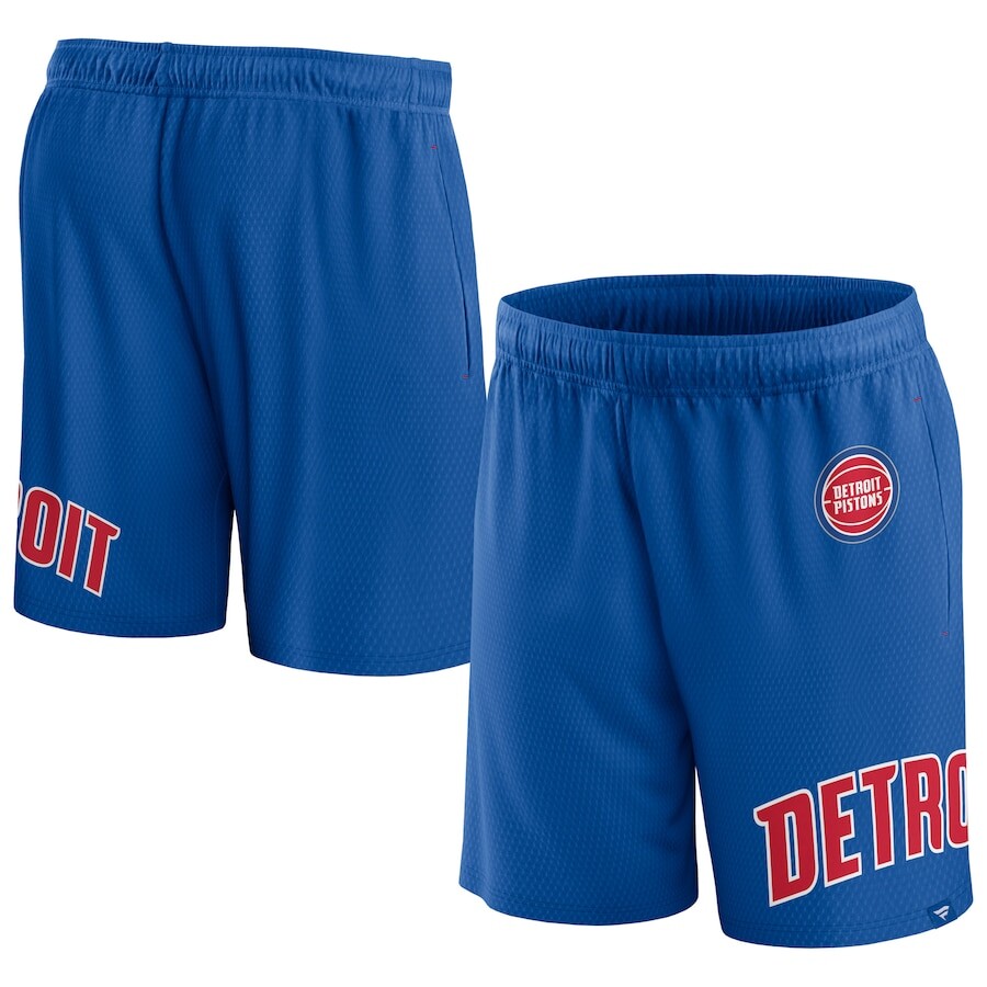 

Шорты Fanatics Branded Detroit Pistons, синий