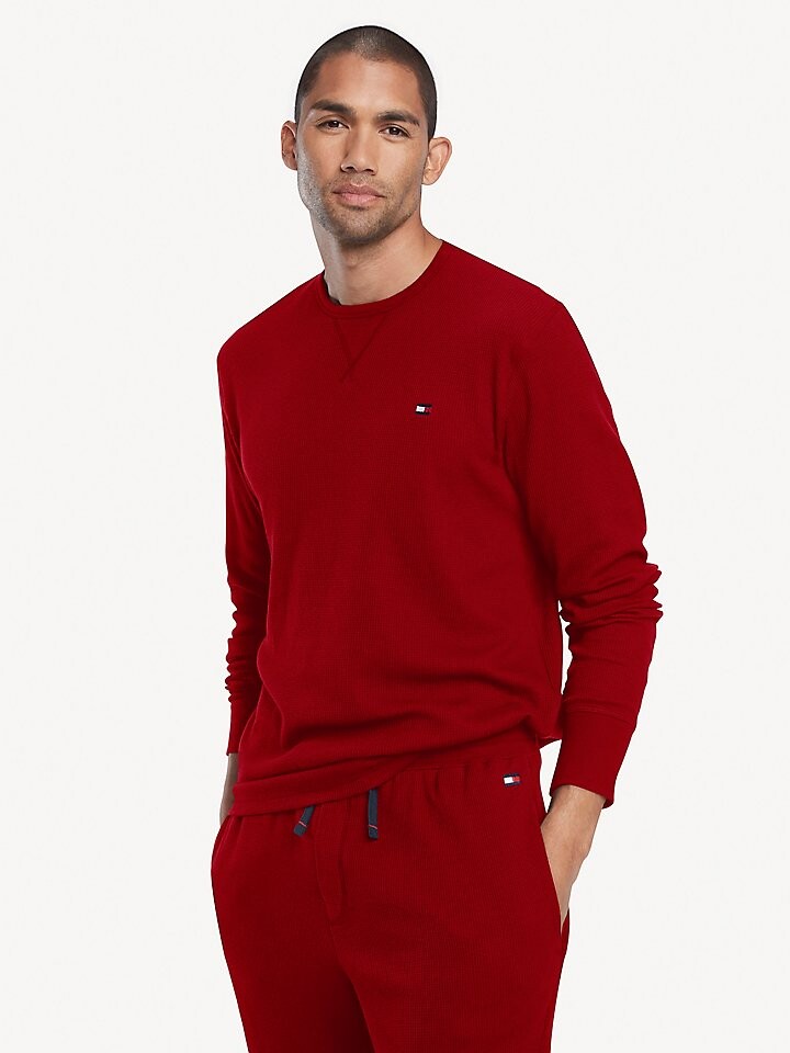 

Термальная футболка с круглым вырезом Tommy Hilfiger