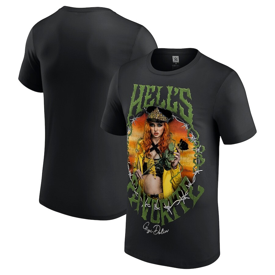 

Футболка с коротким рукавом WWE Authentic Gigi Dolin, черный