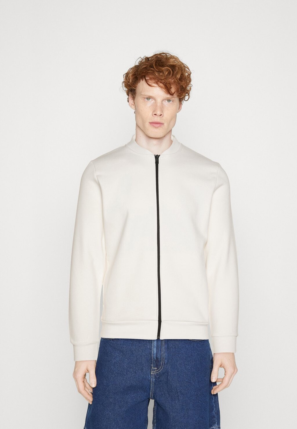 

Толстовка на молнии FULL ZIP Tom Tailor, белый