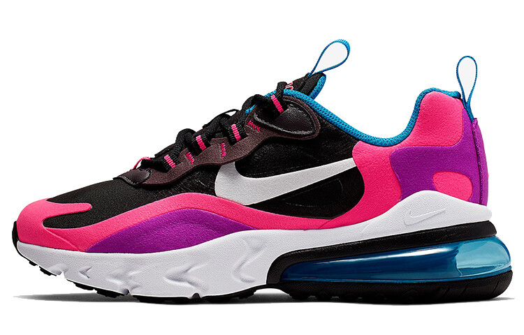 

Air Max 270 React Black Hyper Pink Vivid Purple (GS)