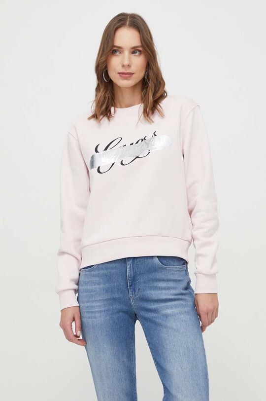 

Толстовка Guess, розовый
