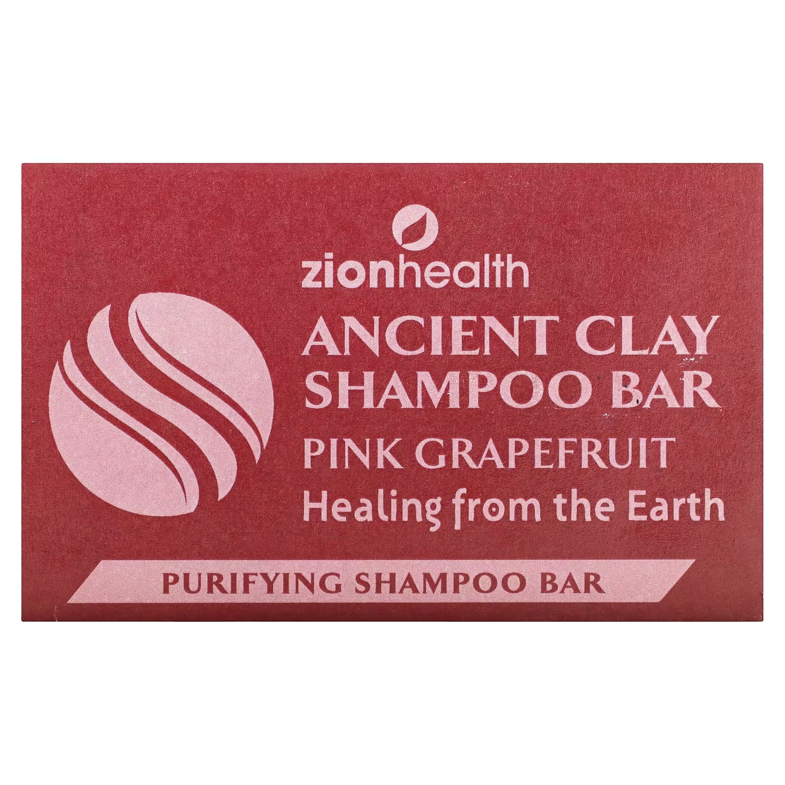 Шампунь Zion Health Ancient Clay с розовым грейпфрутом, 70 г zion health ancient clay soap активированный уголь 170 г 6 унций