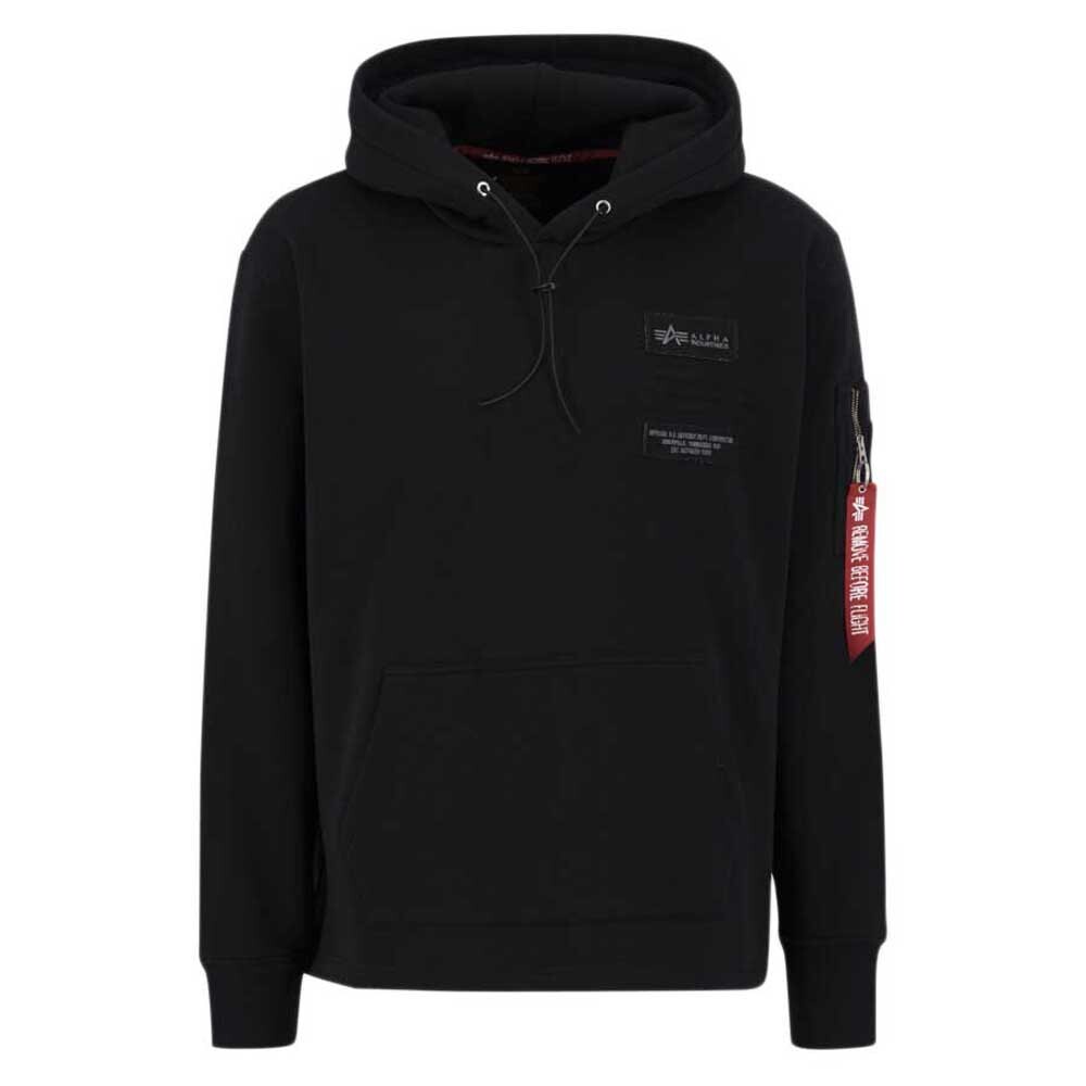 

Худи Alpha Industries Patch Lf, черный