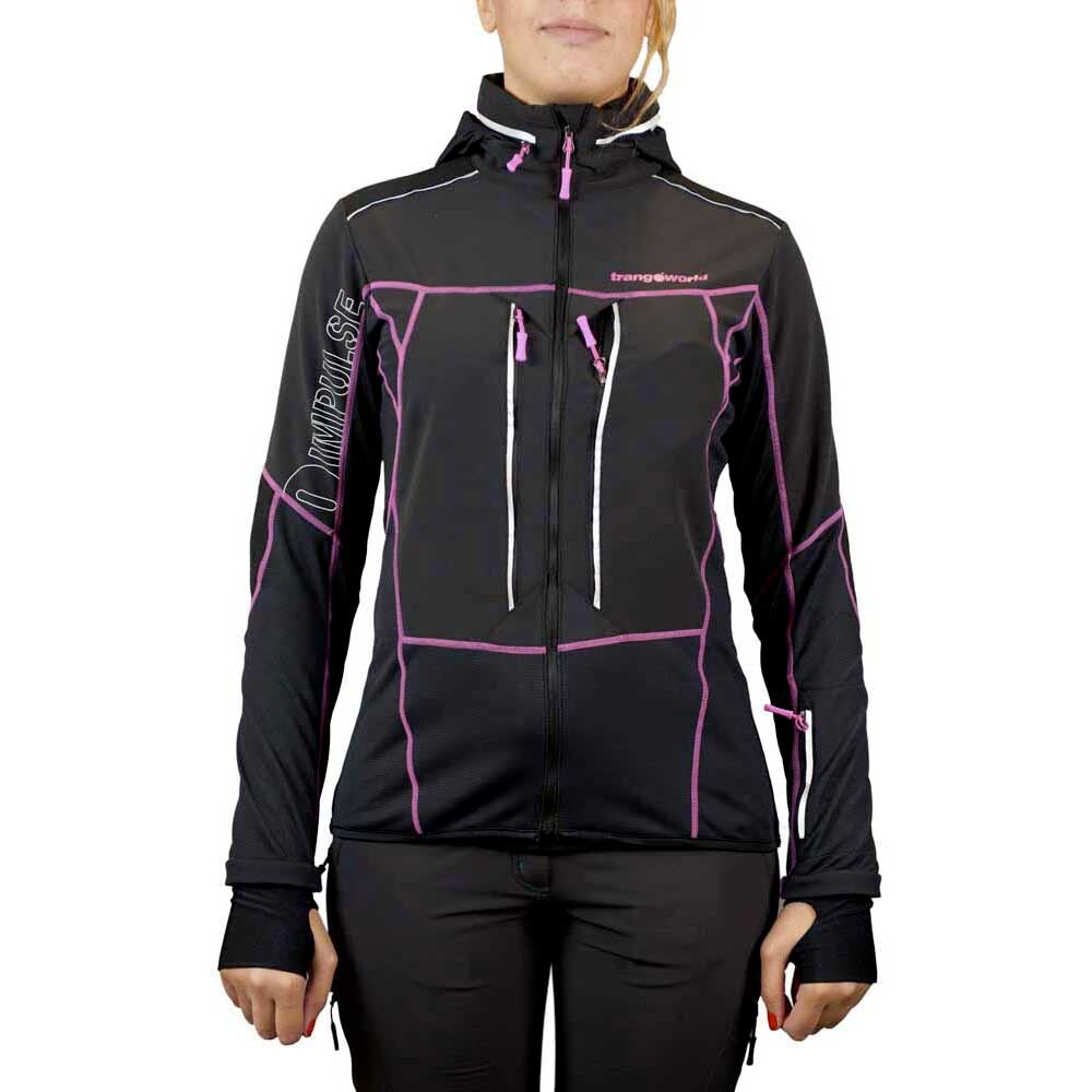

Толстовка на молнии Trangoworld Varka Hooded, черный
