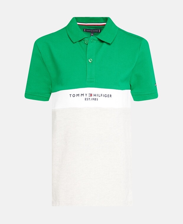 

Рубашка поло Tommy Hilfiger, зеленый