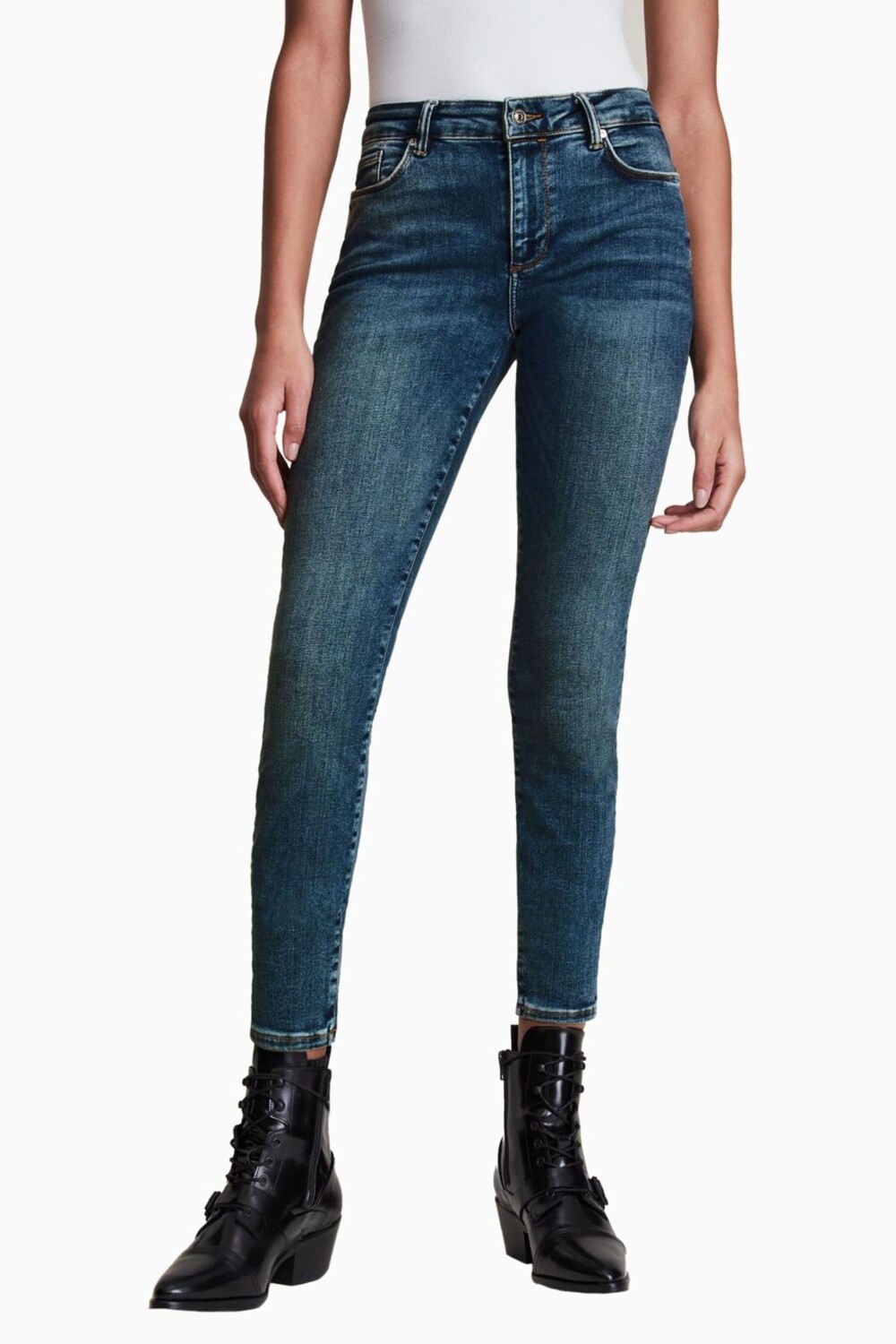 

Синие джинсы AllSaints Miller Sizeme All Saints, синий