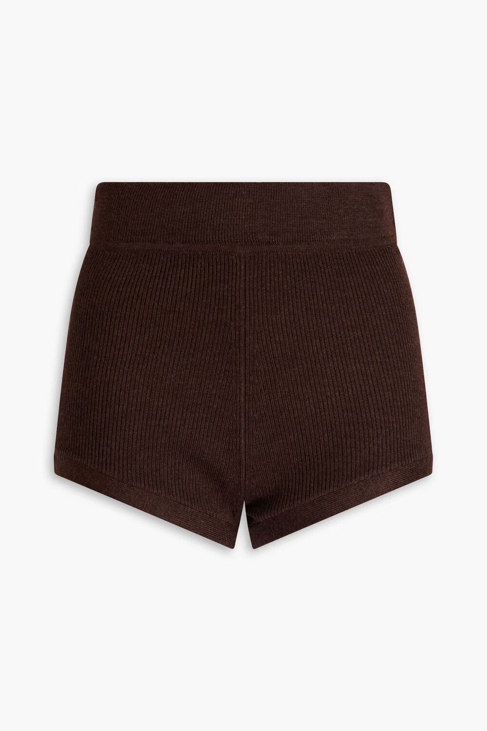 

Шорты Selah в рубчик из смесовой шерсти Rag & Bone, шоколад