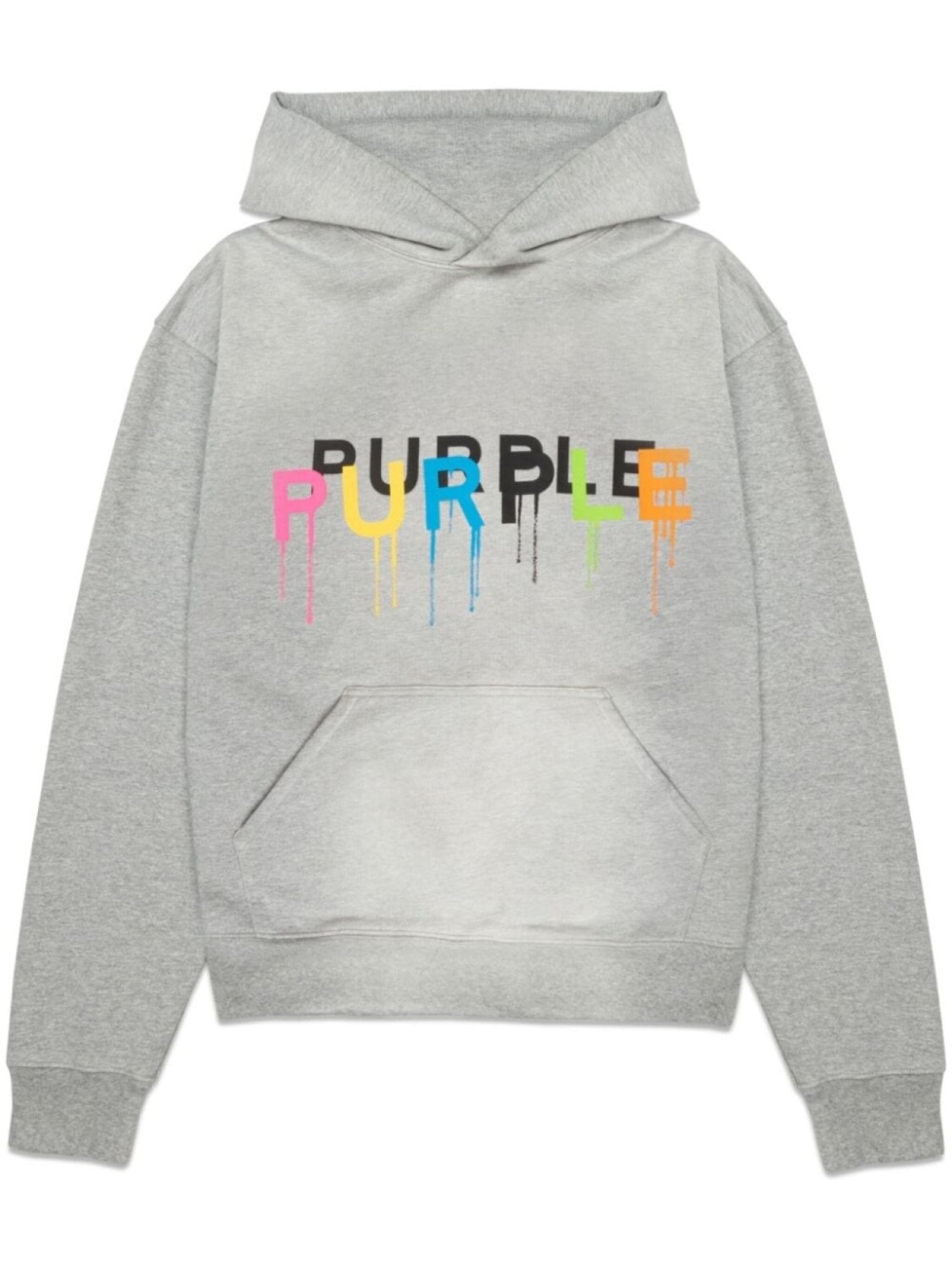 

Purple Brand худи с логотипом, серый
