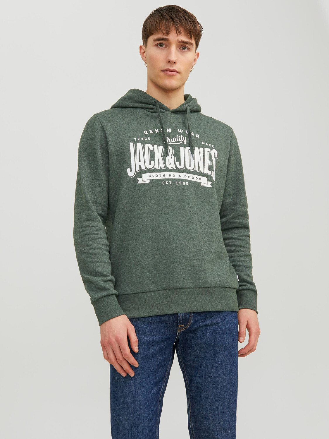 

Толстовка Jack & Jones Kapuzenpullover Hoodie, зеленый
