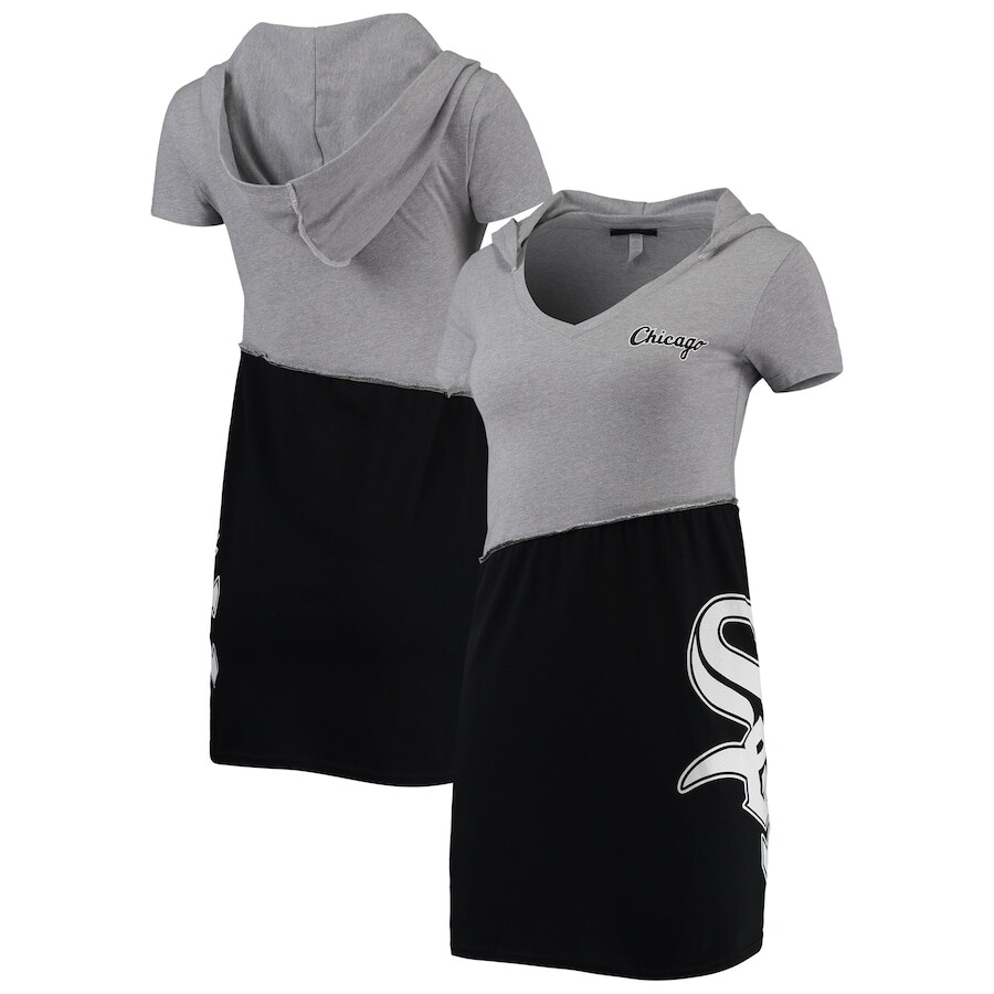 

Платье-худи Refried Apparel Chicago White Sox, серый