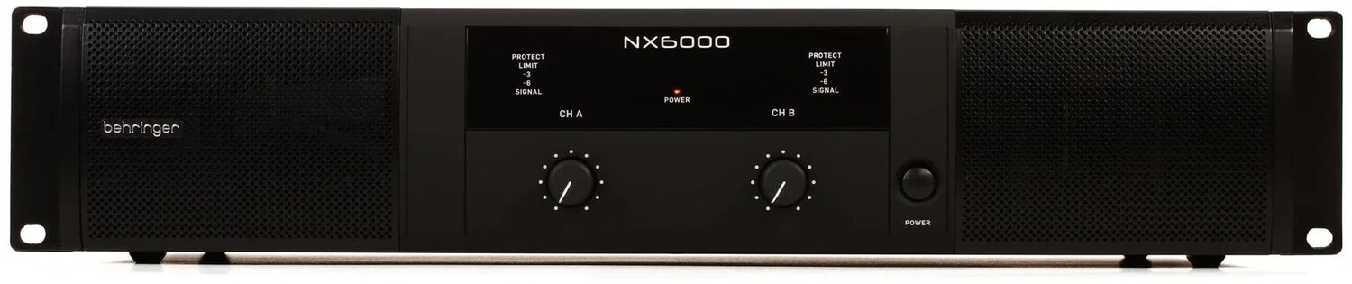 

Behringer NX6000 6000 Вт 2-канальный усилитель мощности