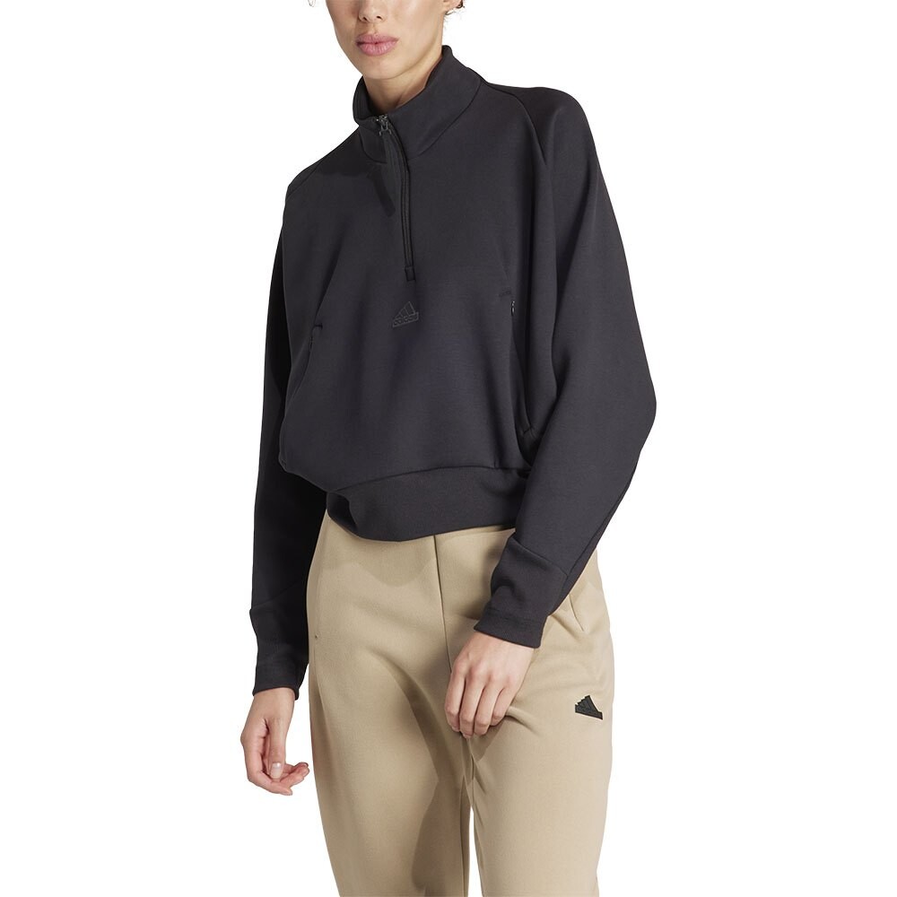 

Толстовка adidas Z.N.E Half Zip, черный