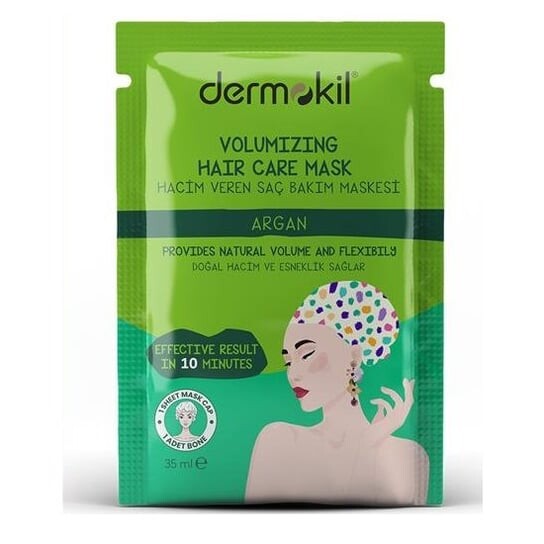 

Маска для объема волос в виде шапочки с арганой 35мл Stem Hair Care Mask, dermokil