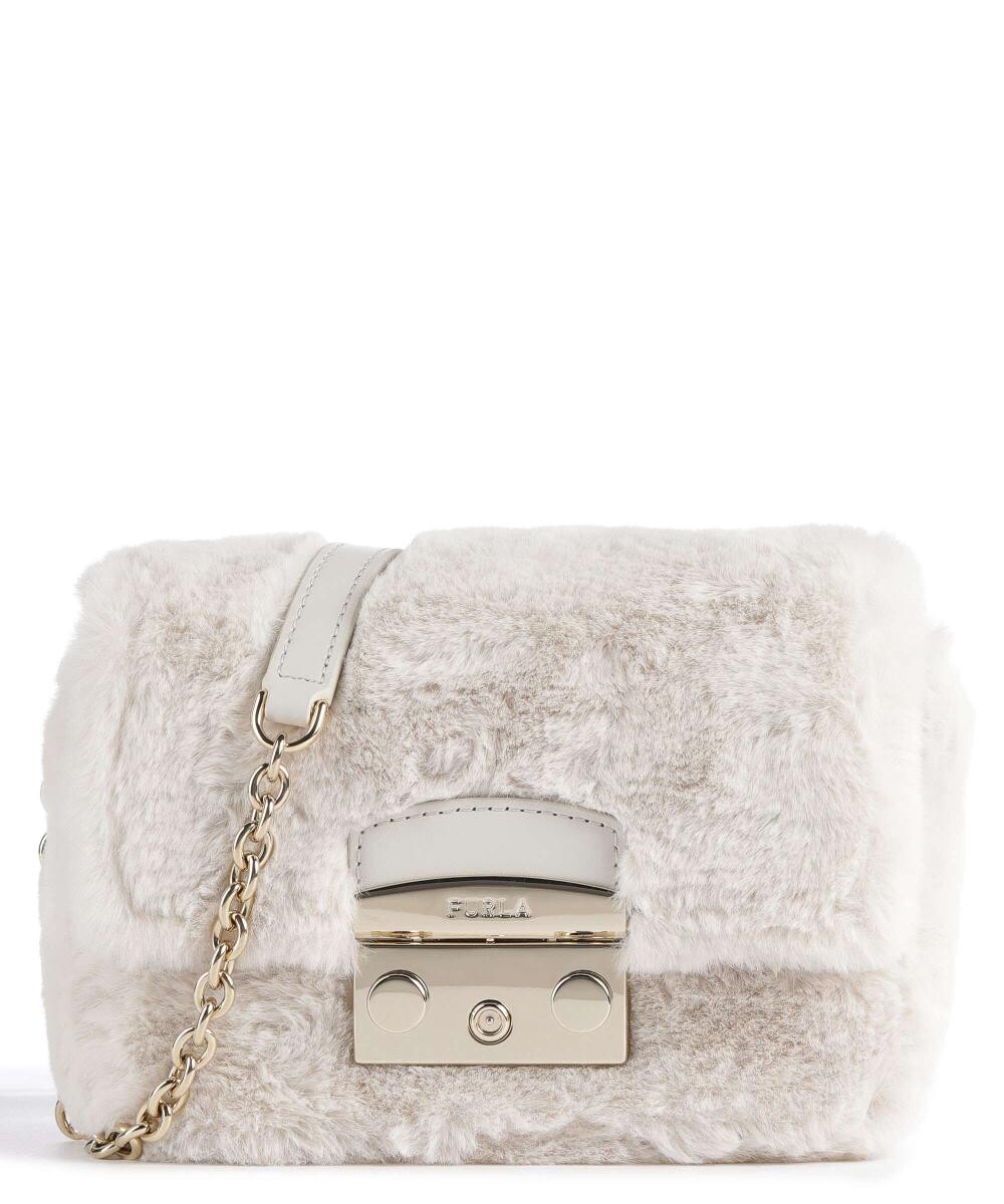 

Сумка через плечо Metropolis Mini из искусственной кожи Furla, белый
