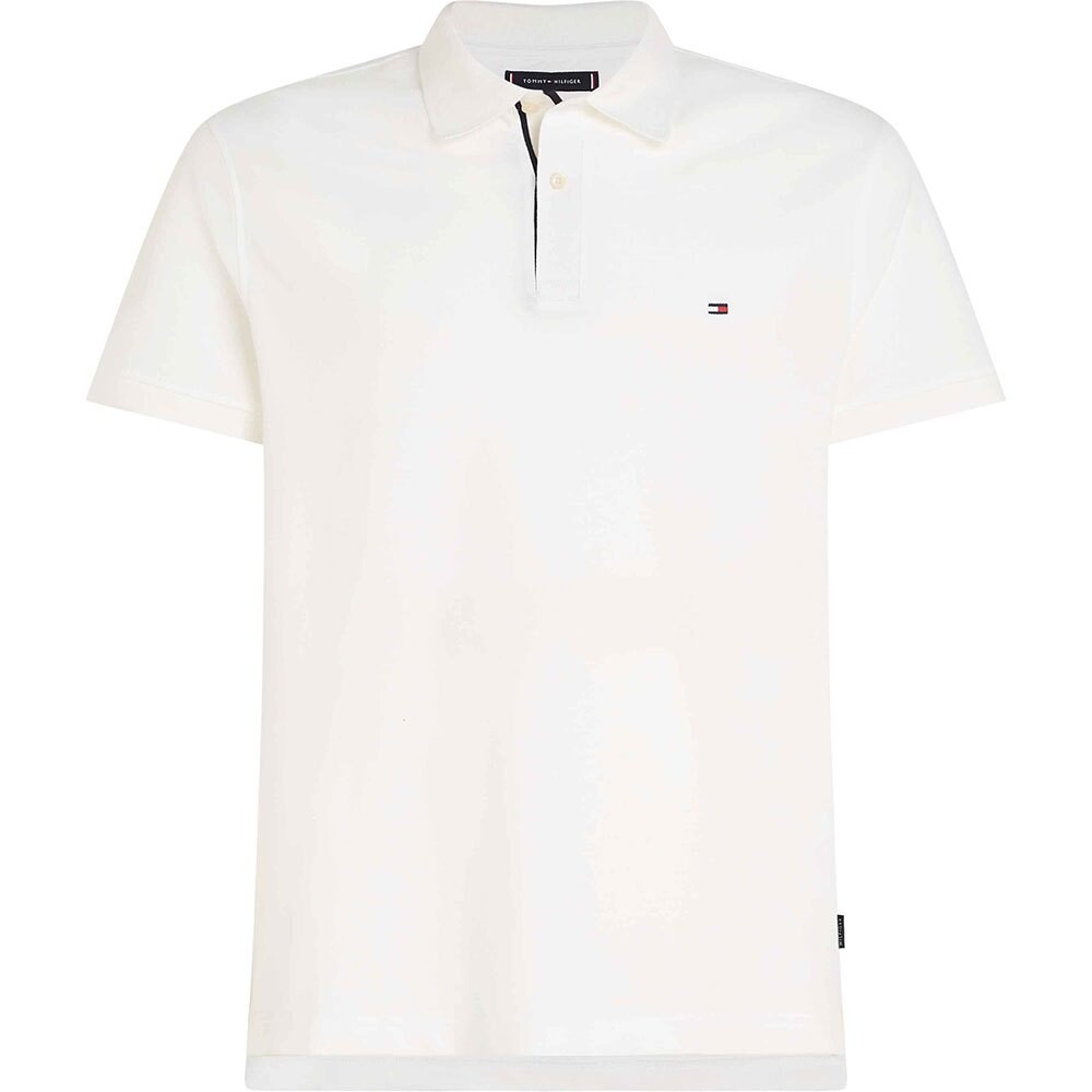 

Поло с коротким рукавом Tommy Hilfiger Flag Under Placket Reg, белый