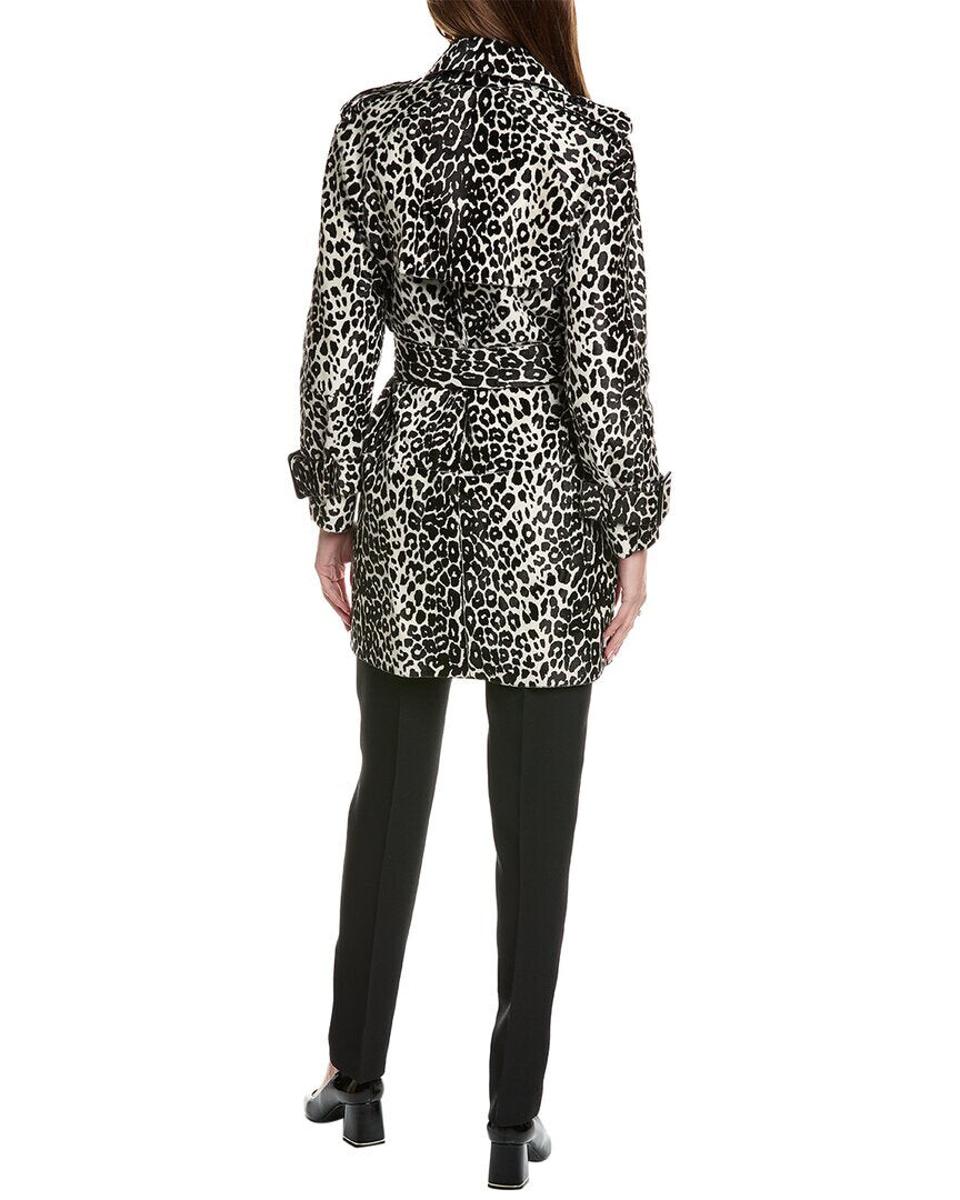 

Кожаный тренч Michael Kors Collection, черный