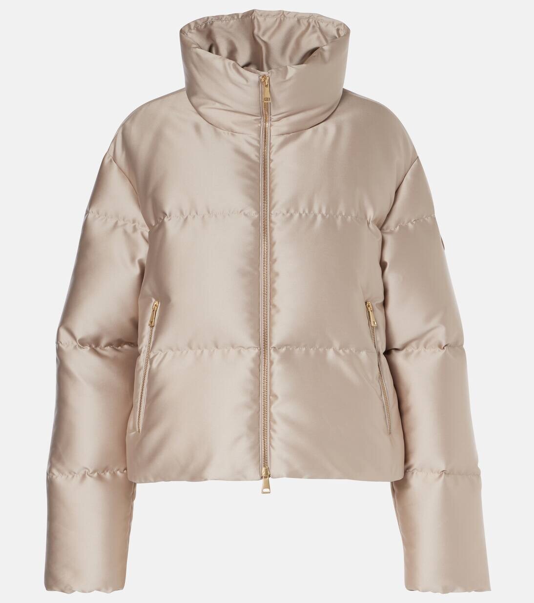

Стеганый пуховик Bonnelles Moncler, бежевый
