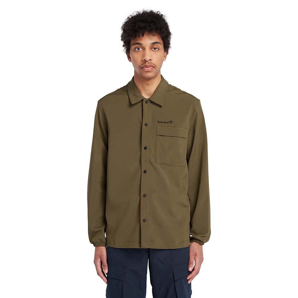 

Рубашка Timberland DWR Wind Resistant Comfort Stretch, зеленый