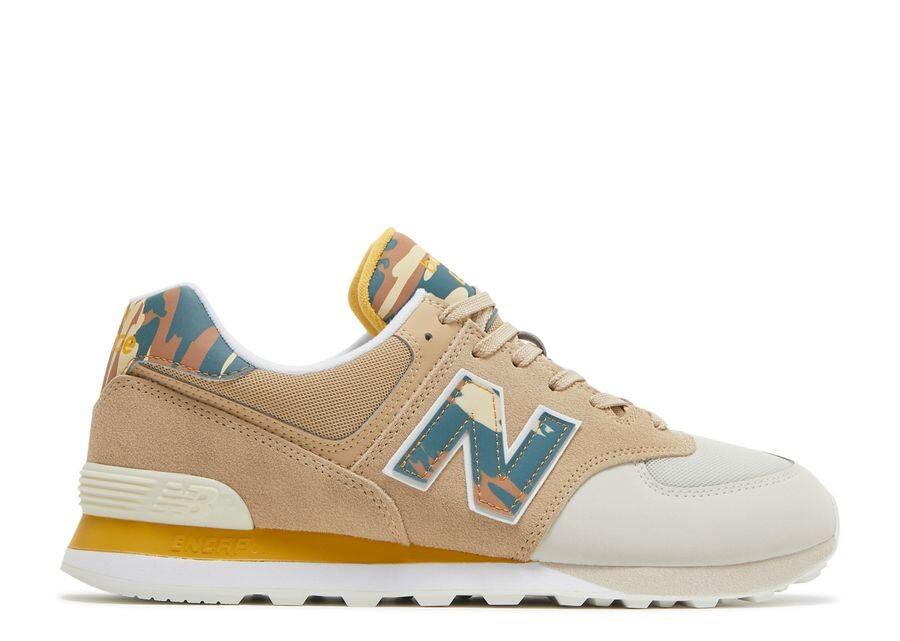 

Кроссовки New Balance 574 'Incense Camo', коричневый