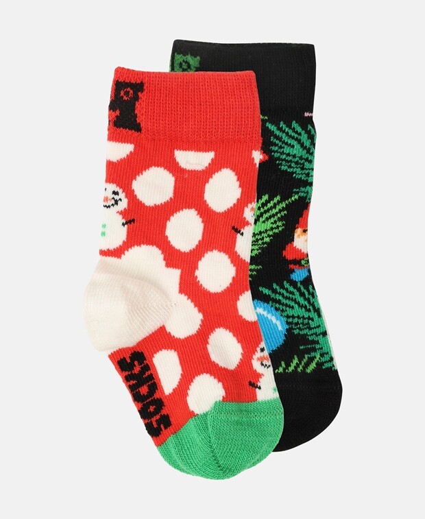 

Носки, упаковка 2 шт. Happy Socks, красный